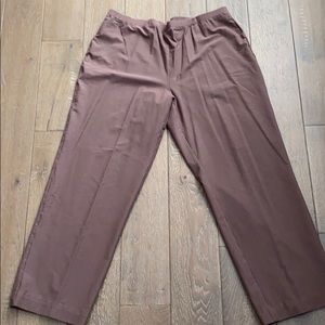 Eileen Fisher Washable Stretch Crepe Pants PL
